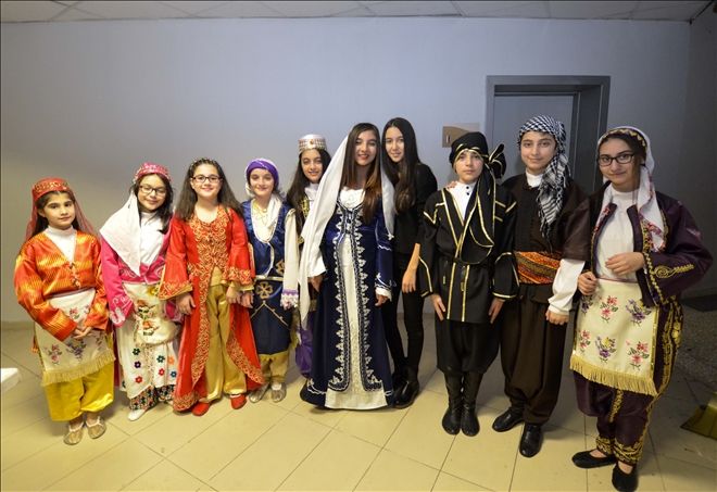 Vakıfbank Ortaokulu öğrencilerinden Anadolu ezgileri