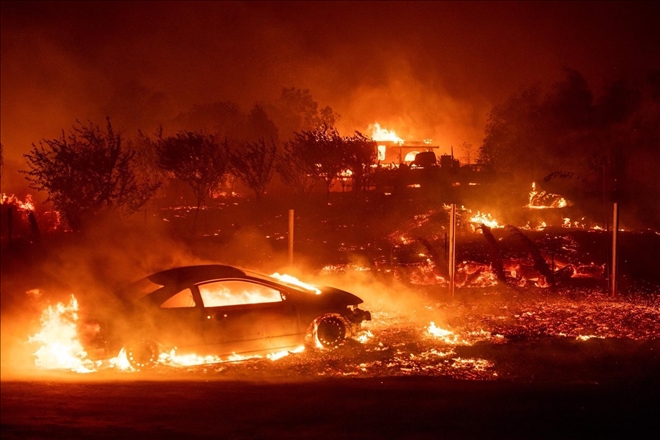 ABD´deki orman yangınında 9 kişi hayatını kaybetti