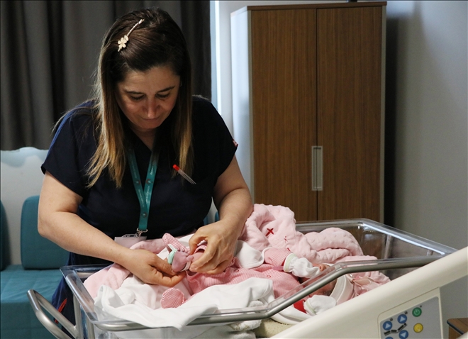 Şehir hastanesinde, yeni doğan bebekler için önlem 