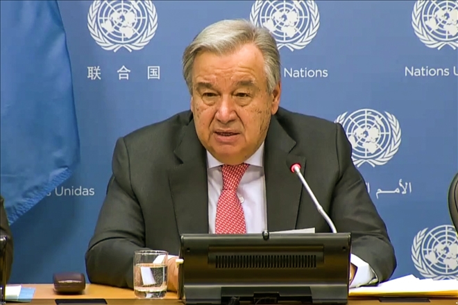 BM Genel Sekreteri Guterres´ten Türkiye açıklaması