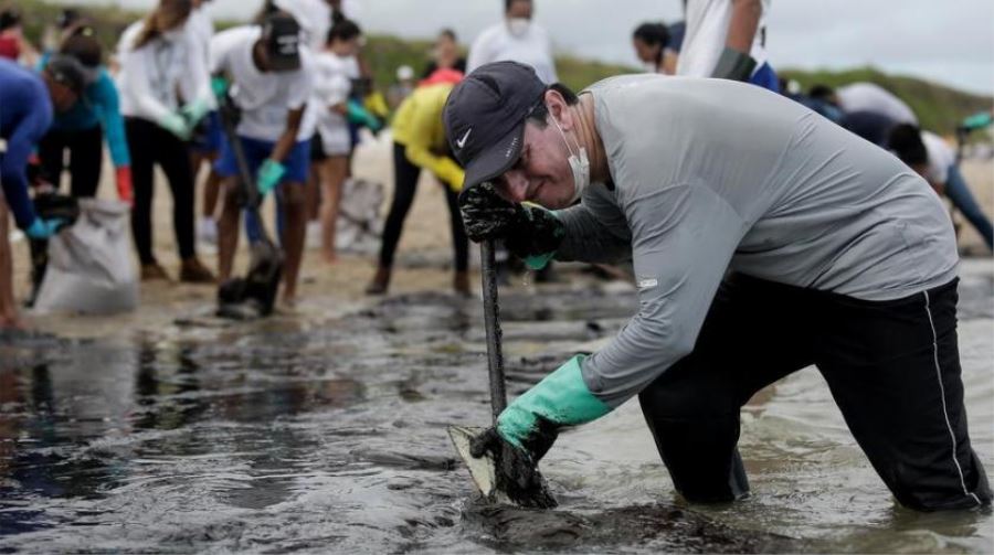 Brezilya plajlarını kirleten petrolün Venezuela