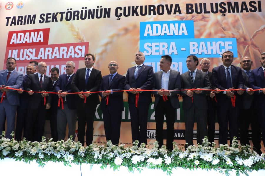 Adana Tarım Fuarı açıldı