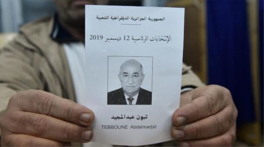 Cezayir cumhurbaşkanlığı seçimleri yapıldı
