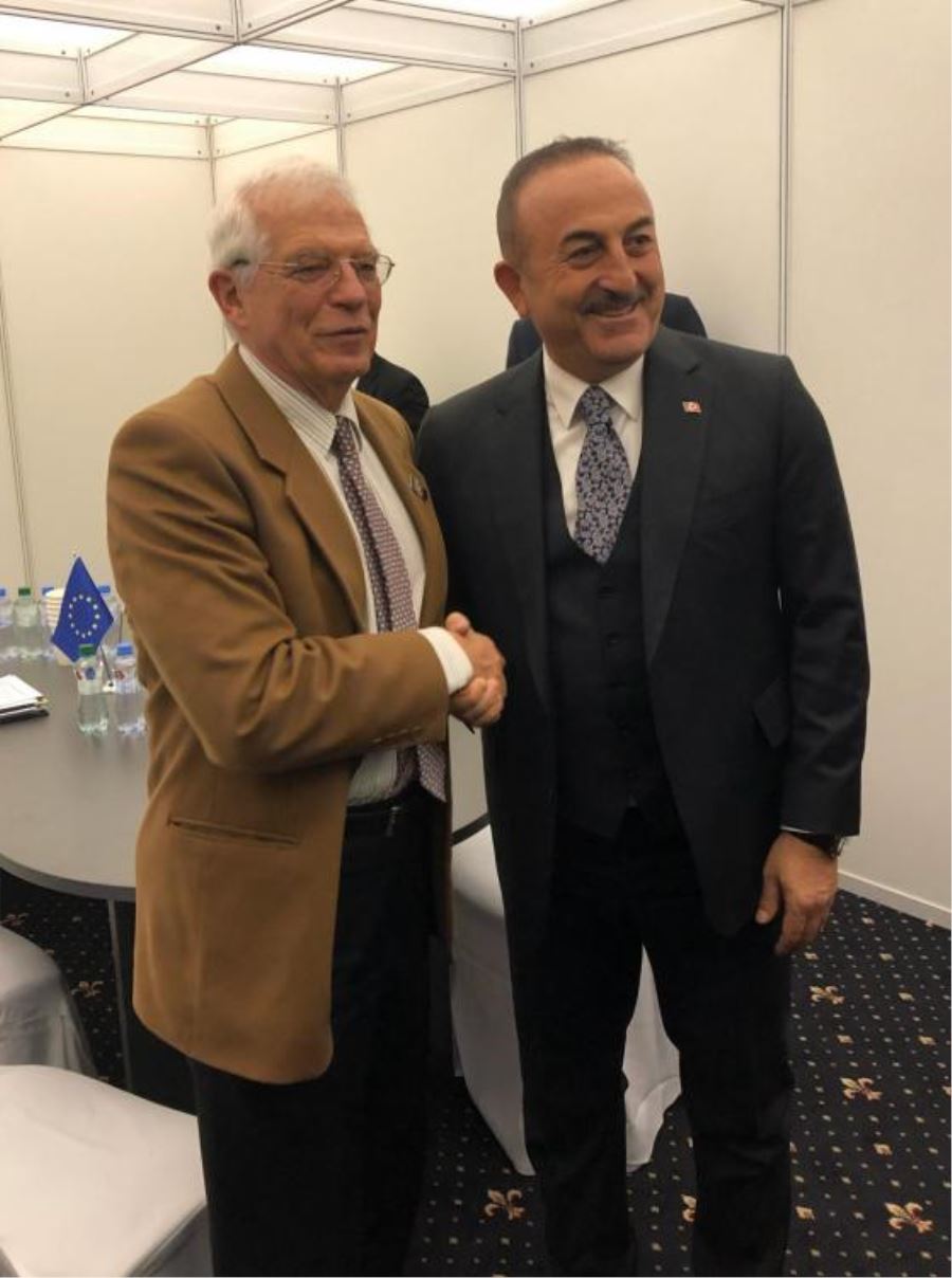 Borrell, Dışişleri Bakanı Mevlüt Çavuşoğlu ile görüştü