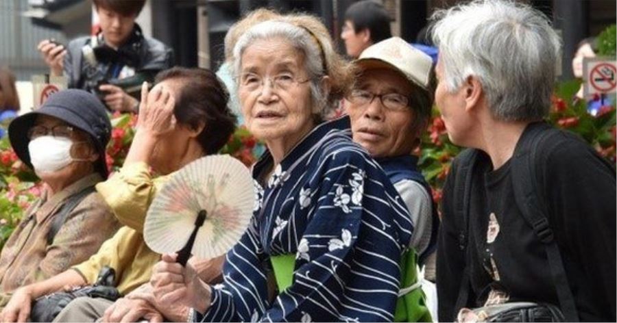 Japonya’dan yaşlı nüfus rekoru