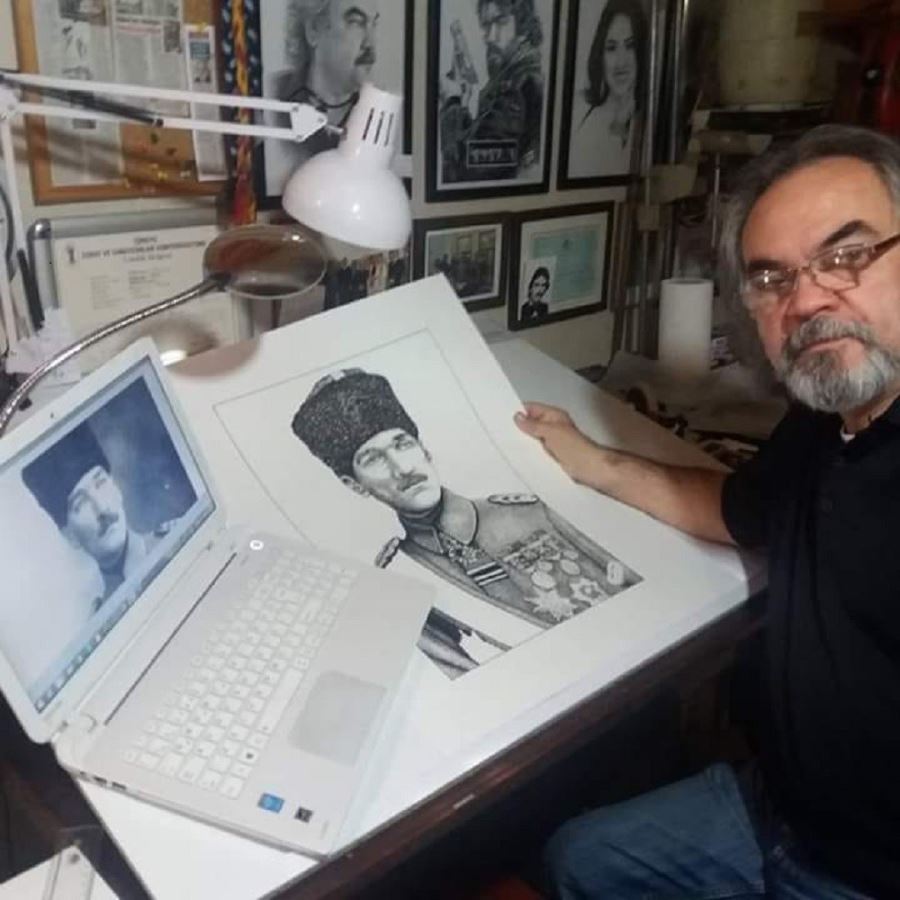 Ressam Necati Derya 2020’ye hazırlanıyor