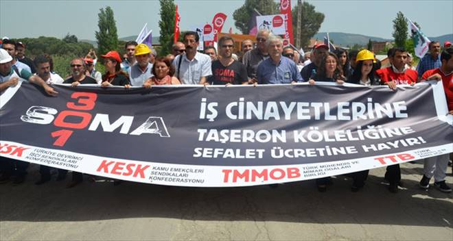 Soma`da Dev Miting