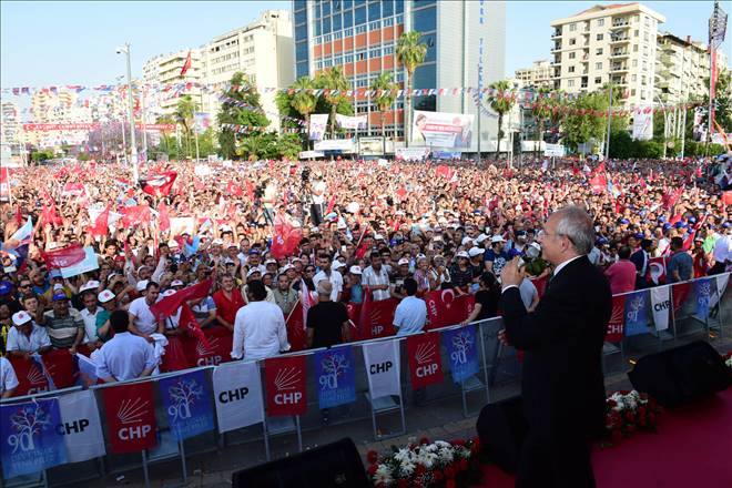 "Adana Mitingindeki  Coşku  CHP iktidarının Müjdecisi!"