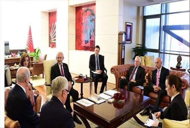 AGİT Seçim Gözlem Heyeti CHP’de