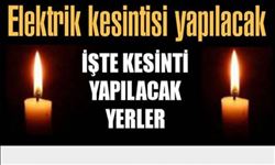 Adana, Mersin, Osmaniye,Hatay, Kilis ve Gaziantepte Planlı Elektrik Kesintisi Uygulanacaktır.