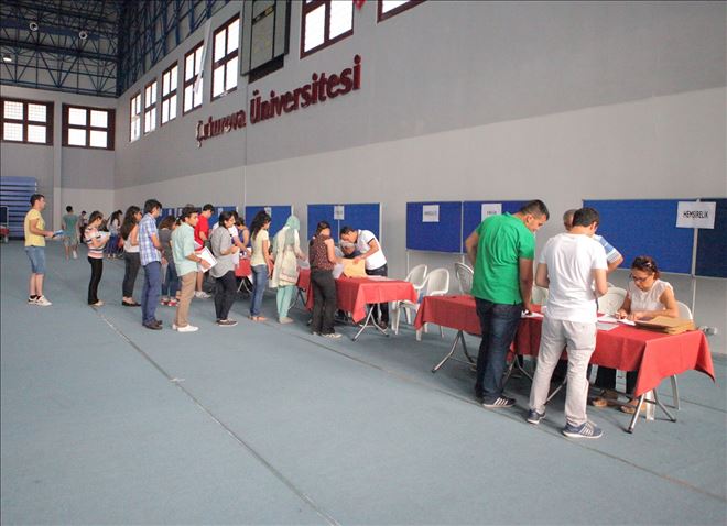 Çukurova Üniversitesi´nde Kayıt Heyecanı Başladı