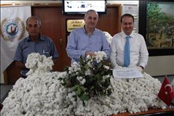 ADANA´DA SEZONUN İLK KÜTLÜ PAMUĞU  200 LİRADAN SATILDI 