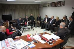 CHP ADANA İL YÖNETİMİNDEN ÇGC´YE ZİYARET 