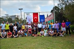 AMATÖR SPOR HAFTASI TENİS MÜSABAKALARI YAPILDI.