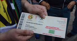 Seyircisiz maça son biletler