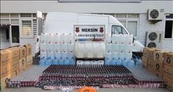 Mersin´de sahte içki operasyonu