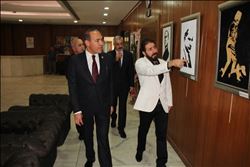 ATATÜRK KONULU VEKTÖREL RESİM SERGİSİ AÇILDI