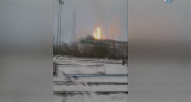 Türk işçilerin çalıştığı rafineride büyük patlama