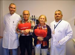 39 YILLIK EVLİ ÇİFTE AYNI GÜN KALP AMELİYATI