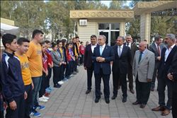 VALİ BÜYÜK´TEN, ÖZEL ERKAN TEKNİK MESLEK LİSESİ´NE ZİYARET