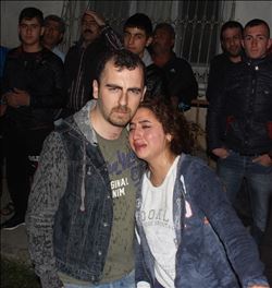  9 AYLIK HAMİLE KADIN YANGINDA MAHSUR KALDI 