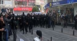 KADINLAR GÜNÜ EYLEMİNE BİBER GAZI