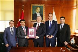 BİK Genel Müdürü Karaca, Rektör Prof. Dr. Kibar´ı Ziyaret Etti…