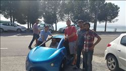 1 LİRALIK ELEKTRİKLE 250 KİLOMETRE YOL GİDEN ELEKTRONİK ARAÇ LONDRA YOLUNDA 