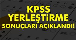 2016 KPSS yerleştirme sonuçları açıklandı