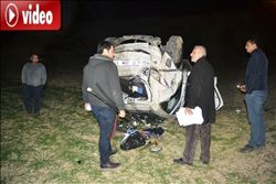 Adana´da cip uçurumdan yuvarlandı: 1 ölü, 1 yaralı