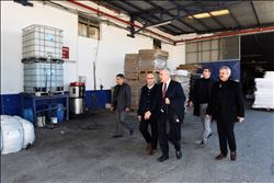 DEMİRTAŞ, KIVANÇ TEKSTİL´DE İNCELEMEDE BULUNDU