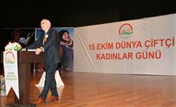 “KADIN ÇİFTÇİLERİN EĞİTİMİ, TARIMDA VERİMLİLİĞİ VE KALİTELİ ÜRETİMİ ARTIRACAK”