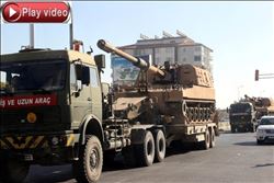 Sınıra büyük sevkıyat  