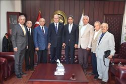 YENİ ADANA GAZETESİ 100. YIL DÜZENLEME KURULU ADANA BAROSUNU ZİYARET ETTİ