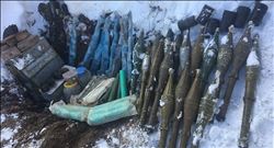 DİYARBAKIR´DA 2 TON 800 KİLOGRAM PATLAYICI ELE GEÇİRİLDİ