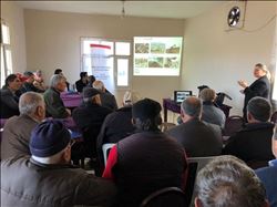 Euder´den iklim değişikliği konusunda çiftçilere eğitim