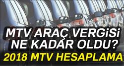 2018´DE MOTORLU TAŞITLAR VERGİSİ NE KADAR ÖDENECEK?