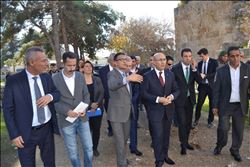 Vali Demirtaş Anavarza Antik Kenti´nde 