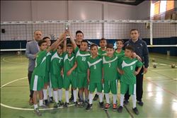 Küçük Erkekler Voleybol Müsabakaları Yapıldı