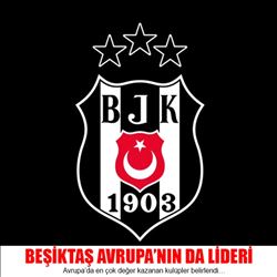 BEŞİKTAŞ  AVRUPA´NIN DA LİDERİ