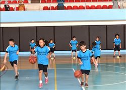 Sarıçam´lı çocuklar yaz spor okulunda