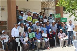 YUMURTALIK´TA 55 AİLEYE BADEM ORMANI