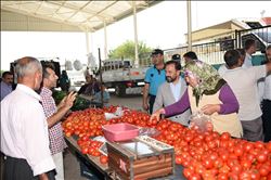 Bilal Uludağ´dan kapalı semt pazarına ziyaret