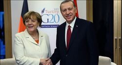 Erdoğan, Angela Merkel ile görüştü