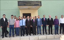 VALİ MAHMUT DEMİRTAŞ, SEBZE HALİ ESNAFI İLE BİRARAYA GELDİ