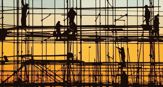 İnşaat ciro endeksi arttı