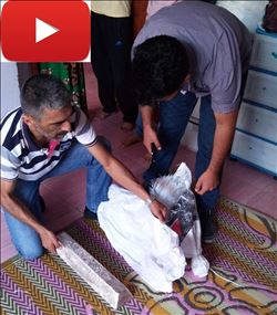 Yola düşen külçe altını Suriyeli alıp götürdü