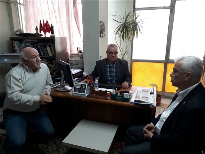 CHP ADANA MİLLETVEKİLİ İBRAHİM ÖZDİŞ´DEN GAZETEMİZE ZİYARET