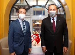 Çavuşoğlu, Kıbrıs Türk halkıyla “Omuz omuza yürümeye devam” 