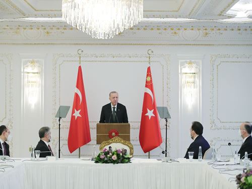 Erdoğan, “İstihdamımız salgın öncesine göre 2,7 milyon artmıştır”
